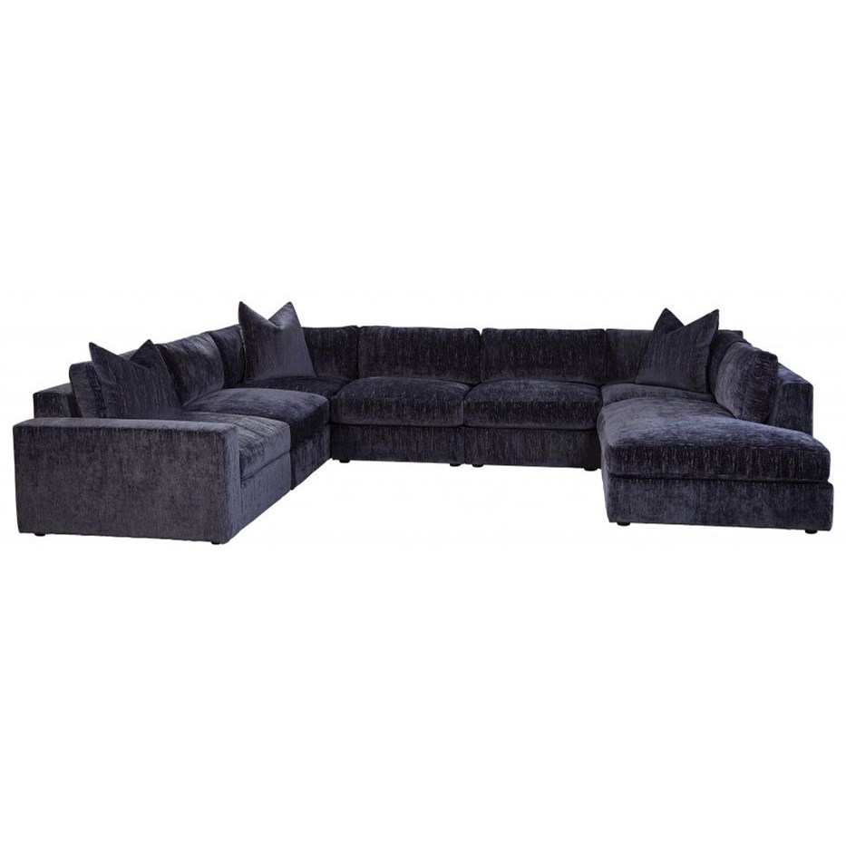 7-Piece Sectional with RAF Chaise